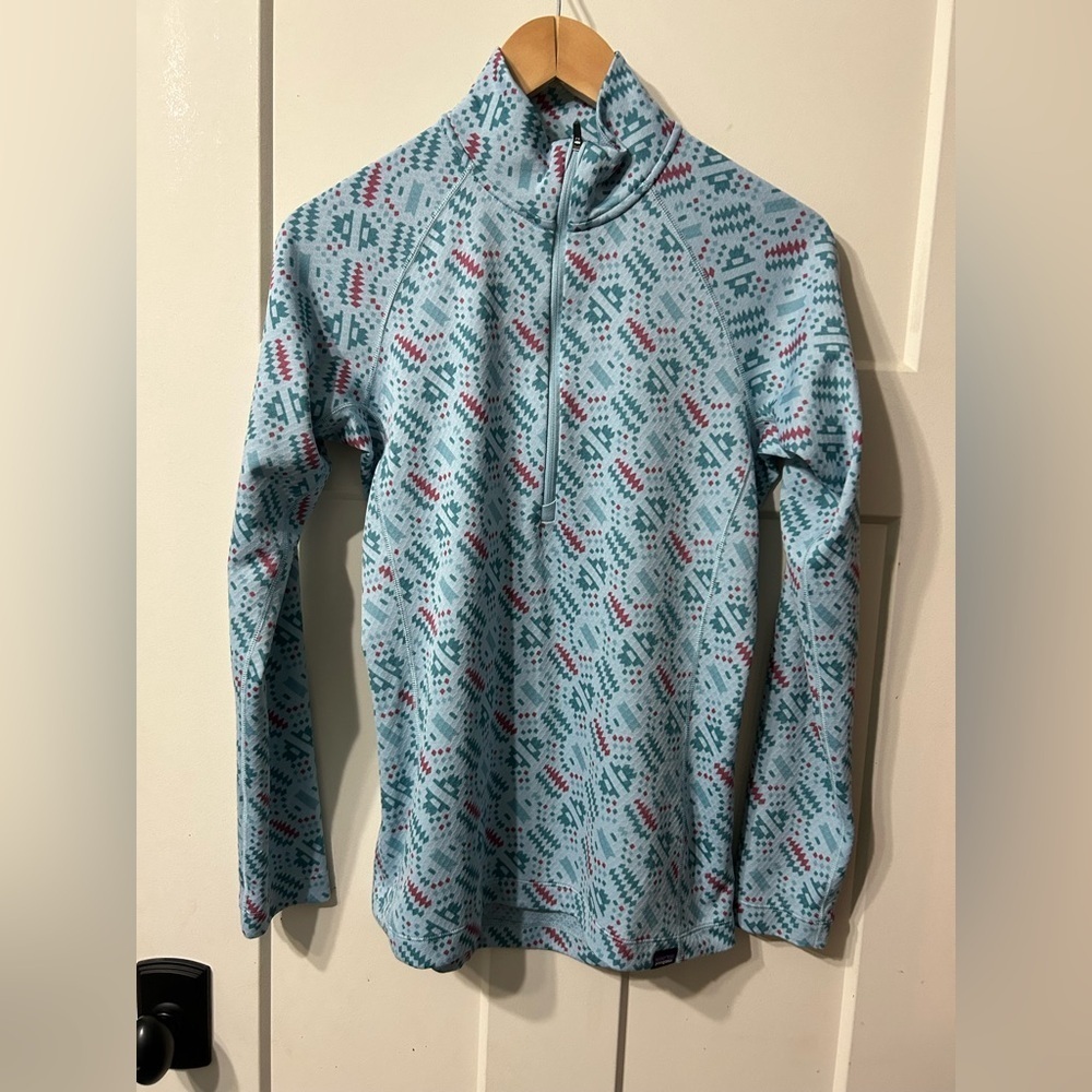 Patagonia Capilene Midweight Half Zip Pullover Top